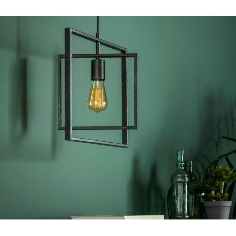 ZI Hanging lamp 1L Turn square